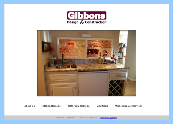 Construction Company Web Design