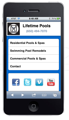 Mobile Responsive Web Design for Construction